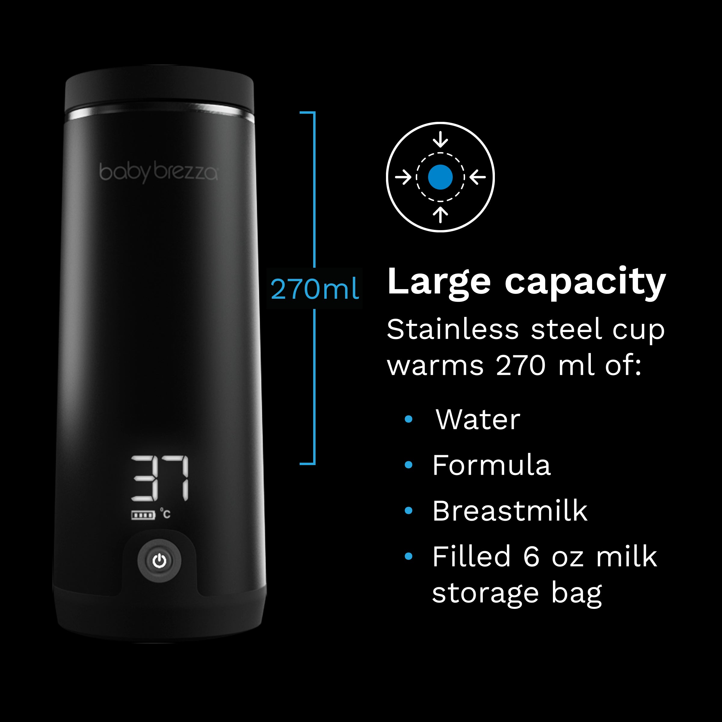 BabyBrezza prenosni grelnik
